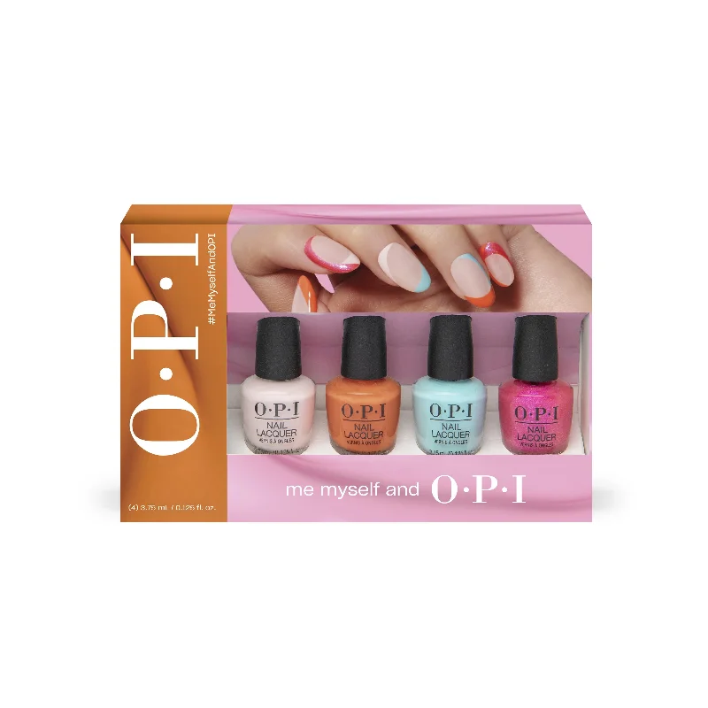 nail polish grove marsh-OPI - Nail Lacquer - Me, Myself and OPI 4pc Mini Pack