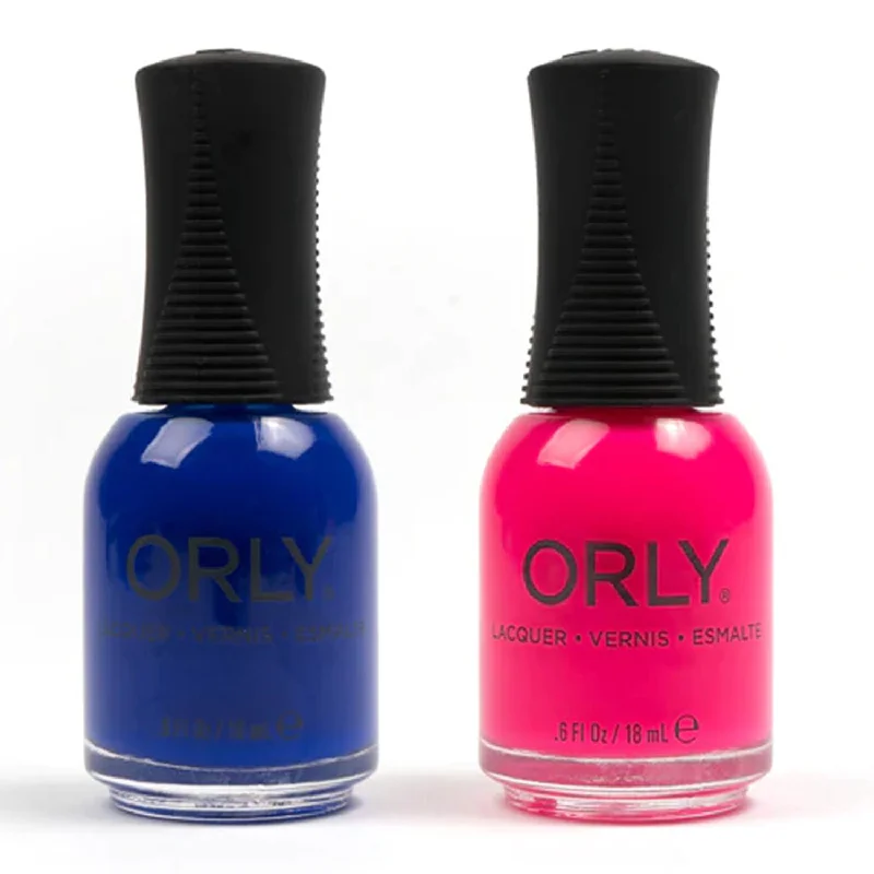 nail polish fountain pond-Orly Nail Lacquer - Make Waves & Poolside