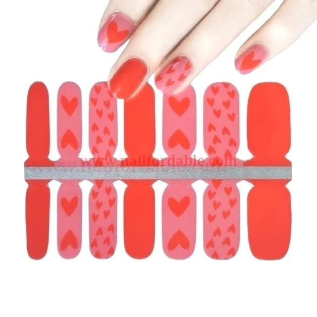 nail repair for nail repair discoveries-Red hearts