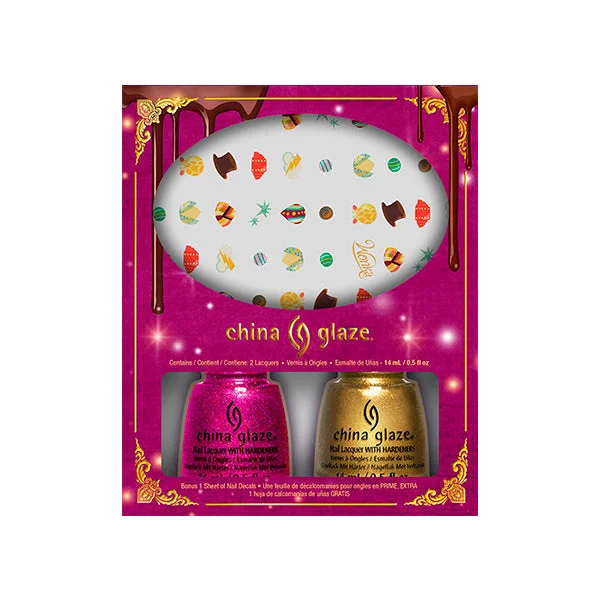 nail polish pond cistern-China Glaze - Wonka For the Dreamers & Wonka 2pc Gift Set With Nail Decals 0.5 oz - #82952