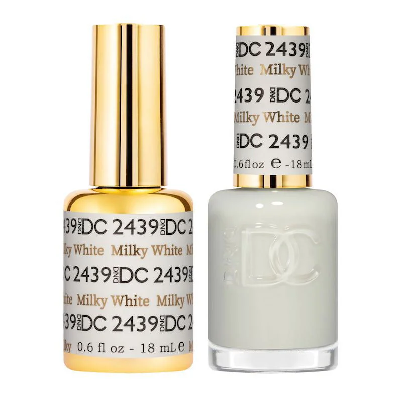 nail polish wave stream-Duo Gel - DC2439 Milky White