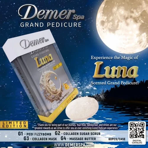 nail repair with cinnamon oil-DEMER DELUXE PEDICURE KIT LUNA