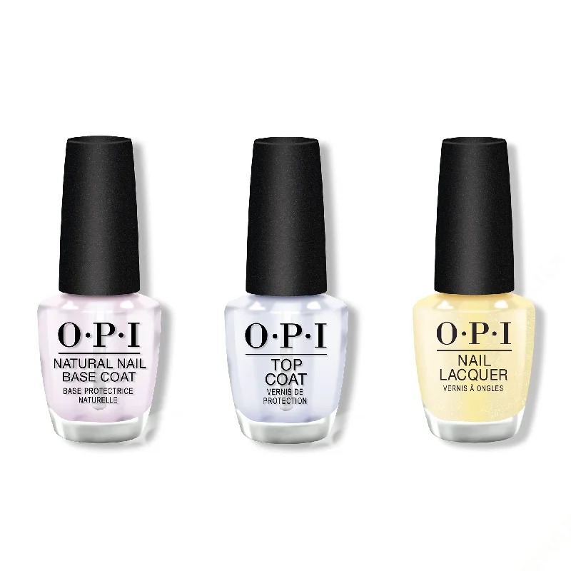 nail polish rapids well-OPI - Nail Lacquer Combo - Base, Top & Buttafly