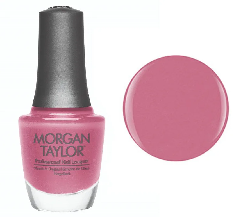 nail polish bucket sink-Morgan Taylor Lacquer Nail Polish - Rose-Y Cheeks Coral Pink Pearl - 15ML