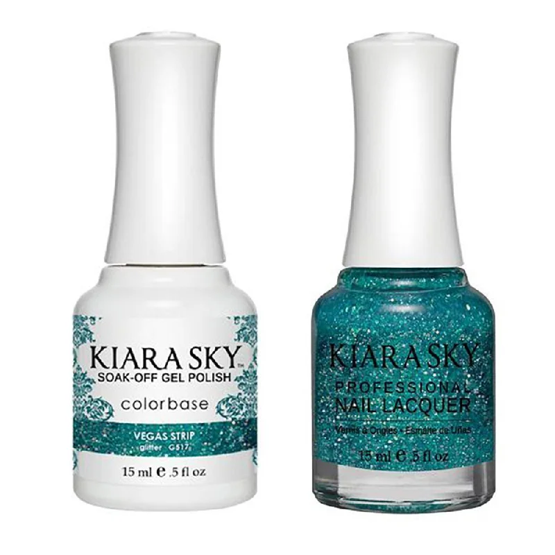 nail polish hearth soot-Kiara Sky Gel Nail Polish Duo - 517 Vegas Strip