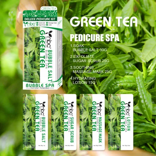 nail repair for nail repair beauty upgrades-NBC Bubble Spa Green Tea 50 pcs./case, 108 cases/pallet