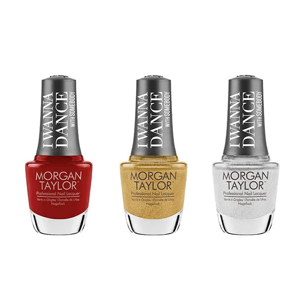 nail polish pond cistern-Lacquer Set - Morgan Taylor I Wanna Dance With Somebody Set 3